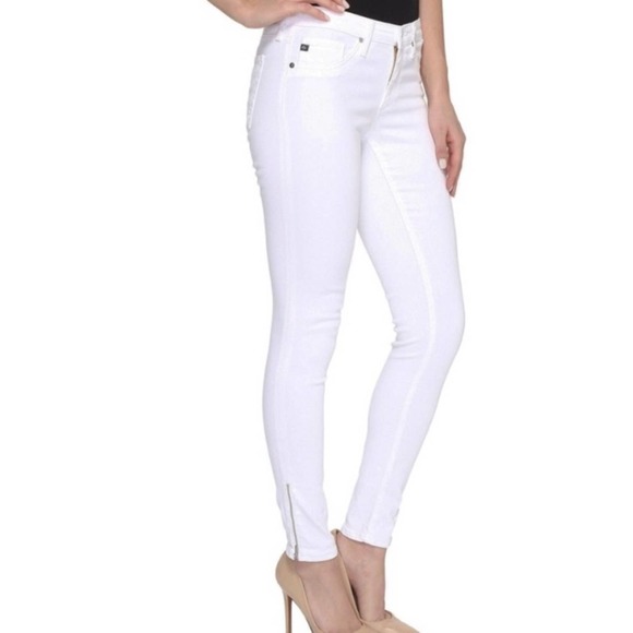 Ag Adriano Goldschmied Denim - AG Adriano Goldschmied Zip-Up Ankle Legging Jeans